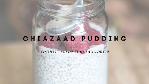 Chiazaad pudding